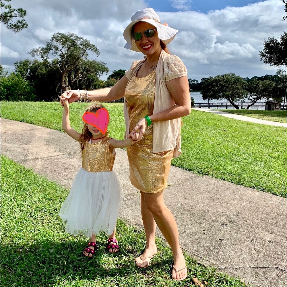 Mommy & Me Sequined Dresses